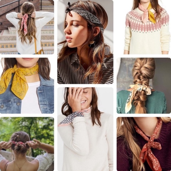 Madewell Edge-Detail Bandana - Picture 5 of 11